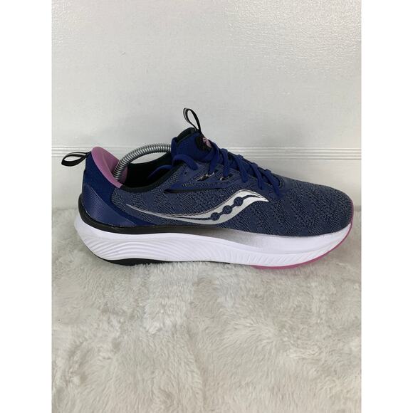 Saucony Echelon 9 Women’s Size 11 W Blue Running Shoes S10765-33 Sneakers - Picture 5 of 10